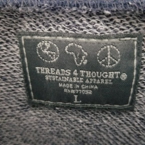 Thread 4 Thought Crewneck Long Sleeve Sweatshirt - Picture 5 of 6